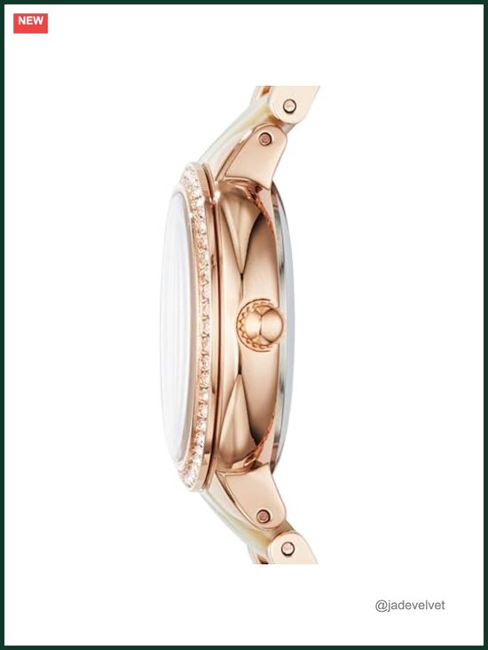 Fossil Virginia Rose Gold Stainless Steel Quartz Watch Women main image 4